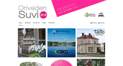 Desktop Screenshot of orivedensuvi.fi